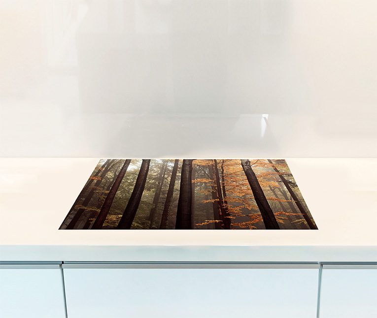 Druck Induktionsschutz Banner-Herfst Flat Lay Collectie